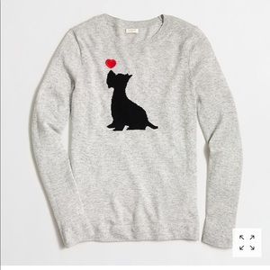 J.Crew Scottie Dog Sweater✨